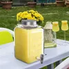 Intirilife Getränkespender 4 Liter aus Glas mit Zapfhahn - Produktbild-Vorschau 8