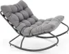 Schaukelsessel Zenzi Schwarz Indoor & Outdoor Relaxsessel Produktbild-Vorschau 6