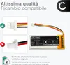 CELLONIC 1x Batteria per Headset / Auricolare / Cuffie Anteprima dell’immagine prodotto 4