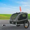 Rimorchio per cani 40 kg rimorchio per biciclette Acciaio Anteprima dell’immagine prodotto 8
