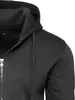 Recea Herren-Kapuzenpullover mit Kapuze Percidawg schwarz L Produktbild-Vorschau 3