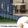 TRMLBE Gartenfackeln für Draußen Öl 6er Set Ölfackel Produktbild-Vorschau 4