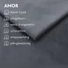 NORDELO Boxspringbett INCANTO 120x200 cm AMOR Velvet Grau Produktbild-Vorschau 5