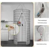Duschvorhang 90x200 cm – wasserdicht & faltbar, Sichtschutz Produktbild-Vorschau 6