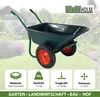 2-Rad Schubkarre 100 L 160 kg Gartenschubkarre Lufträder Produktbild-Vorschau 3