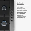 Klarstein Verosteel plynová varná deska, 4 hořáky, 8000 W, Náhled obrázku produktu 5