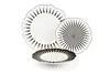 Excelsa Set de vaisselle 18 pièces Alice Porcelaine Blanc Voir les images du produit 2