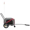 Cloris Designermöbel Fahrradanhänger Hunde Rot und Schwarz Produktbild-Vorschau 5