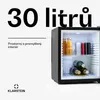 Klarstein Mini chladnička, 30 l, malá, tichá chladnička do Náhled obrázku produktu 2