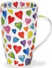 DUNOON Mug Henley Warm Hearts 600 ml Tasse à café en Voir les images du produit 1