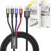 Cavo Usb Baseus Fast 4W1 Usb-C / 2X Lightning / Micro 3.5A Anteprima dell’immagine prodotto 3