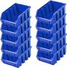 SuperSparSet 10x Sichtlagerbox 2 | HxBxT 7,5x11,6x16,1cm | Produktbild-Vorschau 1