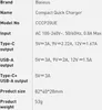 Baseus Compact Schnellladegerät USB / USB Type C 20W 3A Produktbild-Vorschau 20