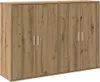 vidaXL Komoda 2 ks Artisan – dub 60 x 31 x 84 cm Náhľad obrázku produktu 2