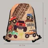 HECKBO Kinder Turnbeutel mit Monster Truck-Motiv | Produktbild-Vorschau 3