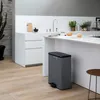 Curver Deco Bin Duo Mülleimer -  26L+ 26L - mit Pedal, cool Produktbild-Vorschau 4