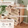 CDGlobal Kommode mit 5 Schubladen aus Stoff, Produktbild-Vorschau 6