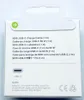 The image shows the packaging of a charging cable, with product details and company information printed on it. Produktbild-Vorschau