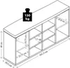 KESPER Rangement pour chaussures avec siège 103,5 x 48 x Voir les images du produit 8
