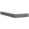 Boxspringbett mit Matratze Taupe 100x200 cm Stoff, Produktbild-Vorschau 10