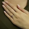 0,45 Carat Diamant Solitär Ring Meisterstück 14 Karat Produktbild-Vorschau 2