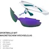 YEAZ Set Magnet-Sport-Sonnenbrille SUNUP Produktbild-Vorschau 4