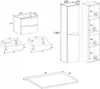 RODAN | Set di Mobili da Bagno - Beige - Armadio alto e Anteprima dell’immagine prodotto 7
