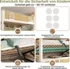 Collage of images showing features of a children's bunk bed. Náhled obrázku produktu