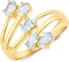 Rafaela Donata Ring Sterling Silber Blautopas 70110255 54 Produktbild-Vorschau 1