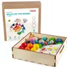 Montessori dřevěná hračka "Barevné kuličky" Náhled obrázku produktu 6