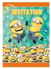 "Minions" Deko | 8 Einladungskarten 13x9cm Produktbild-Vorschau 2