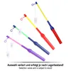 com-four® 12x LED- Laternenstab - batteriebetriebener Produktbild-Vorschau 3