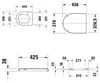 Duravit WC-Sitz Starck 3 mit Deckel, Scharnier Edelstahl, Produktbild-Vorschau 37