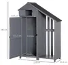 Outsunny Gartenschrank Holz Geräteschuppen Geräteschrank Produktbild-Vorschau 3