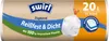 A roll of trash bags with branding and product information. Produktbild-Vorschau