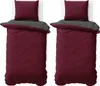 Two identical beds with bedding are shown from a top-down perspective. Produktbild-Vorschau