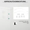 HOMCOM Credenza, mobile contenitore, mobile multiuso con 2 Anteprima dell’immagine prodotto 7