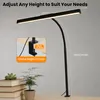 24W LED Schreibtischlampe Doppelkopf Tischlampe Leselampe Produktbild-Vorschau 4