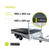 Plandeka do przyczepy o wymiarach 405×200 cm – Xstrong Pro Podgląd zdjęcia produktu 2