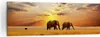 Bild auf Leinwand - Leinwandbild - Elefanten Safari Produktbild-Vorschau 1