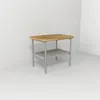 Hocker mit 1 Ablage Devo Oval BxHxT 50x39.6x35 cm Produktbild-Vorschau 1