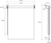 SN Deco Tageslichtrollo Klemmfix 100x150 K17 weiß Produktbild-Vorschau 5