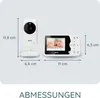 Alecto DVM-64 - Babyphone mit Kamera und 2.4"-Farbdisplay, Produktbild-Vorschau 2