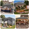 Pavillon 3x3m Faltpavillon Wasserdicht Stabil Winterfest, Produktbild-Vorschau 3