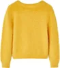 Cloris Designermöbel Kinderpullover Gestrickt Ocker 140 Produktbild-Vorschau 2