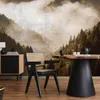 Muralo Vlies Fototapete WALD IM NEBEL Bäume Landschaft 3D Produktbild-Vorschau 6