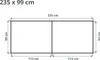 GFP Aluminium Hochbeet KINGSIZE DANIELA - 235 x 99 x 77 cm Produktbild-Vorschau 4