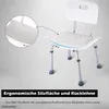 Duschstuhl mit Rückenlehne,Badehocker Badestuhl Duschhocker Produktbild-Vorschau 9