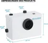 Wiltec 3/1 Kleinhebeanlage 600 W mit Häcksler, Hebeanlage Produktbild-Vorschau 7