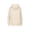 Damen-Kapuzen-Sweatshirt Beige aus recycelter Baumwolle mit Produktbild-Vorschau 4